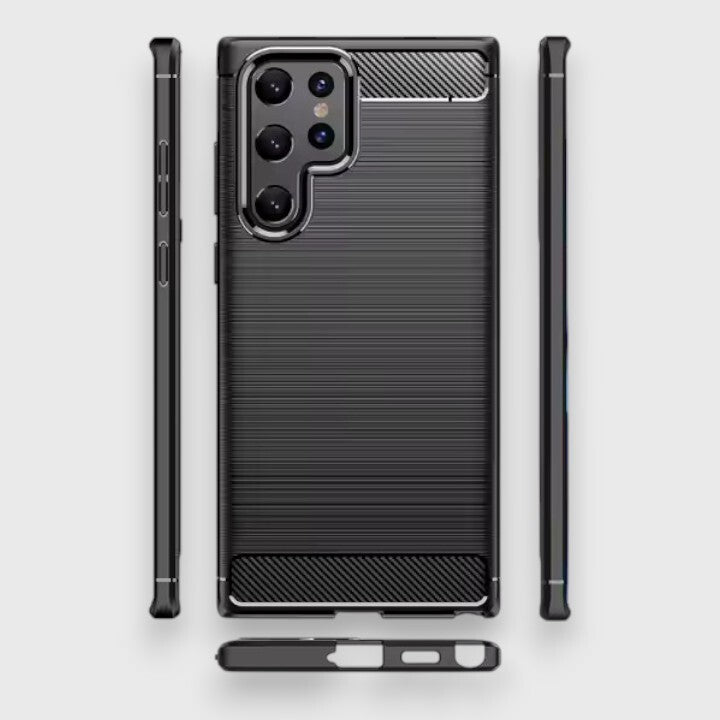 Stylish Shockproof Carbon Fiber case for iPhone 7 8 9 X XS XR 11 12 13 14 15 16