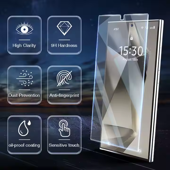 Premium Tempered Glass Screen Protector for Samsung Galaxy A Series phones