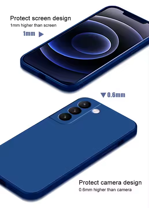 Shockproof Slim Silicone Case for Samsung Galaxy A Series phones