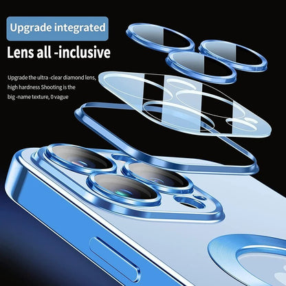 Clear Magnetic Case for Samsung Galaxy S25 S24 S23 A15 A135 A55 Plus Ultra FE