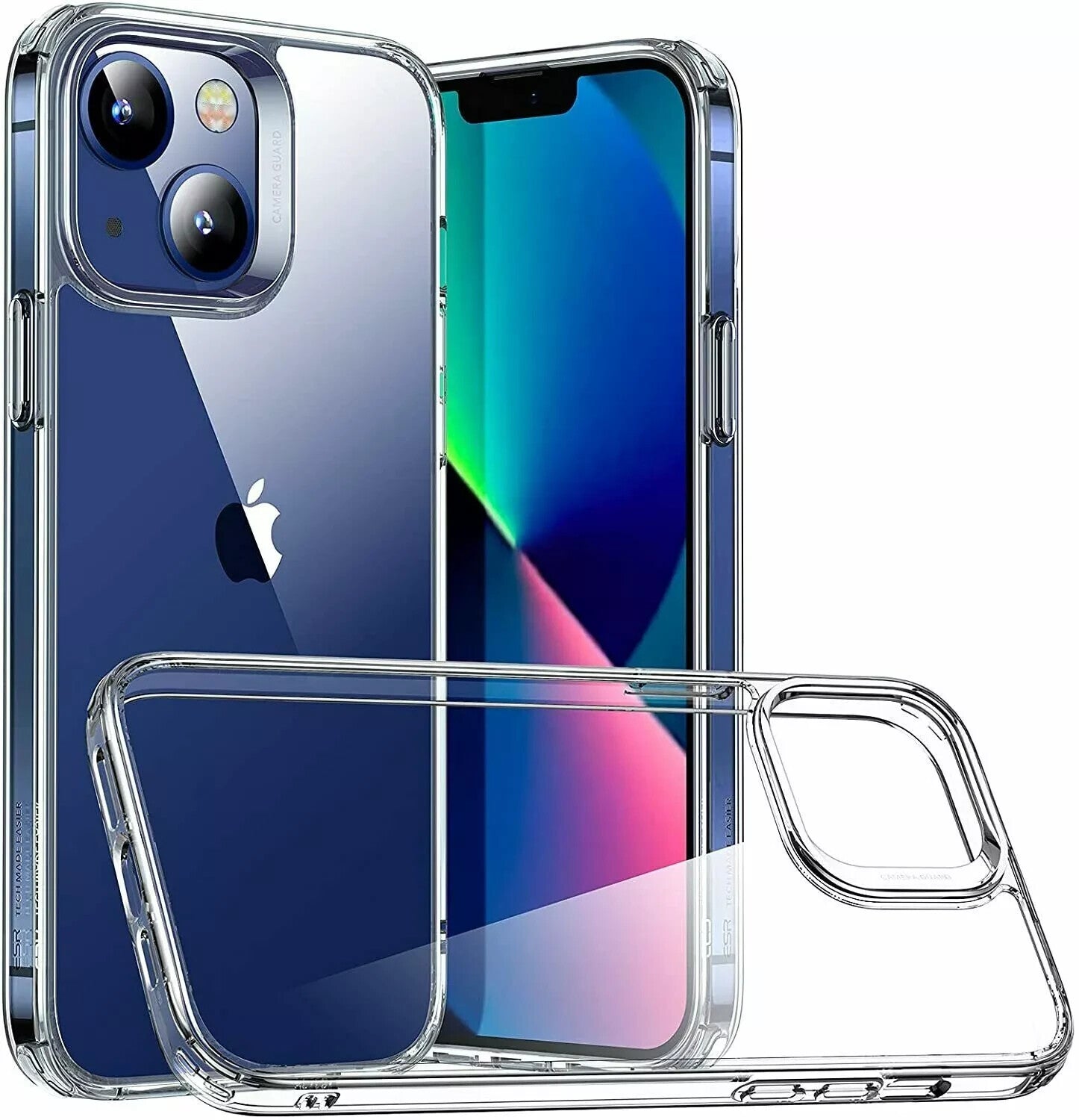 Shockproof Silicone Phone Cover Case For iPhone 16 15 14 13 12 11 Pro Max XR 8 7