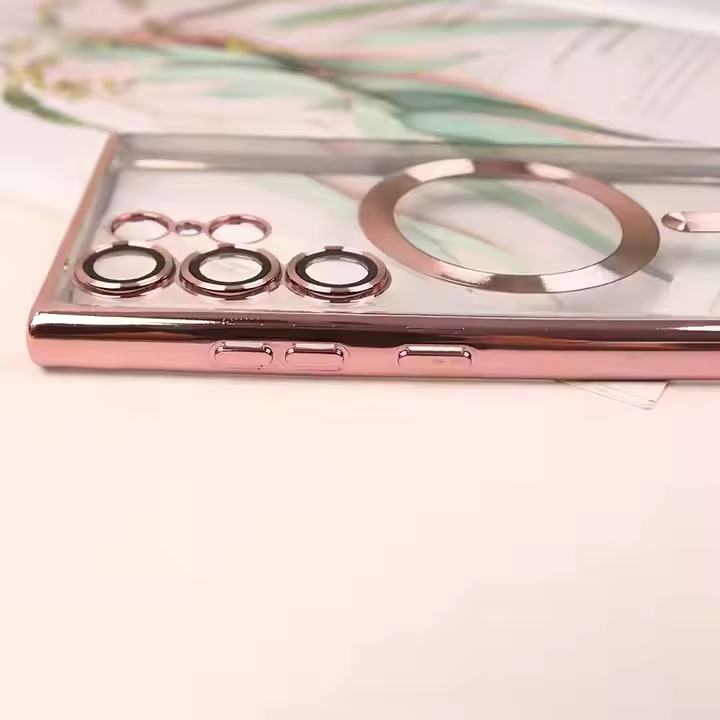 Clear Magnetic Case for Samsung Galaxy S25 S24 S23 A15 A135 A55 Plus Ultra FE