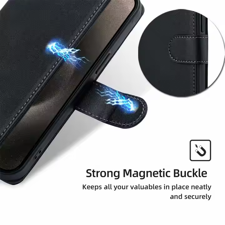Magnetic Flip Wallet Case for Samsung Galaxy Note 10 20 – Shockproof & Stylish