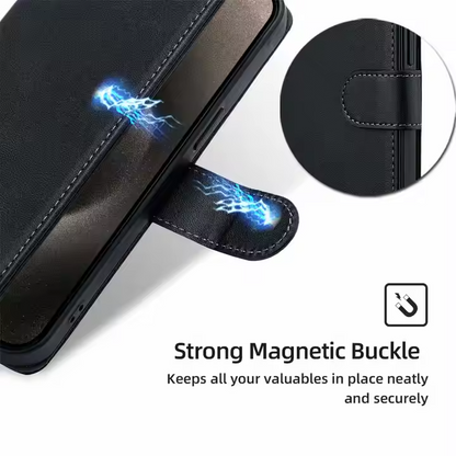 Magnetic Flip Wallet Case for Samsung Galaxy Note 10 20 – Shockproof & Stylish