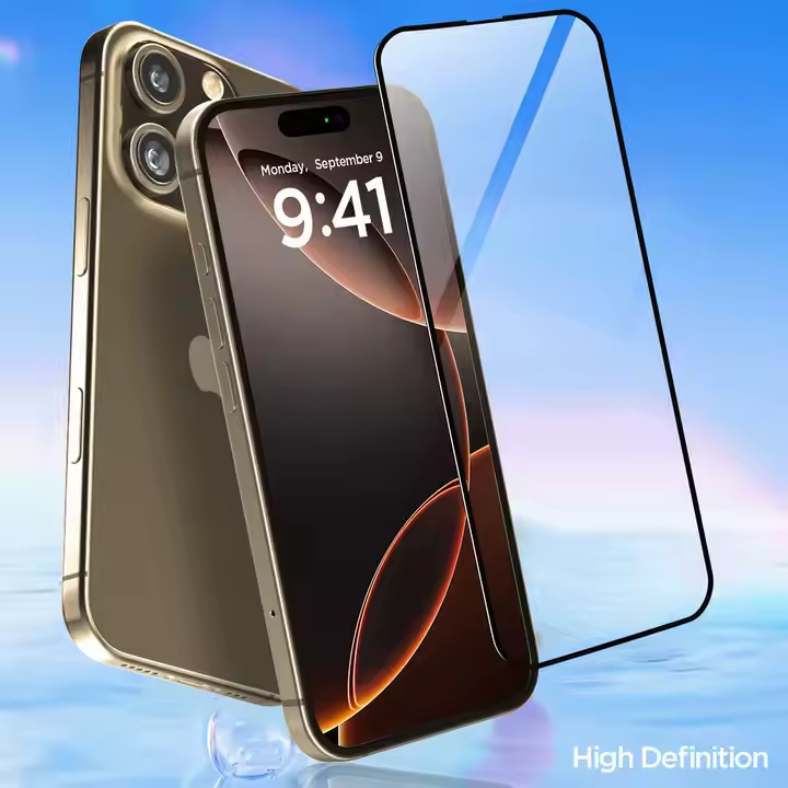 [2x] Tempered Glass Screen Protector for iPhone 16 15 14 13 12 11 X XR XS SE 8 7
