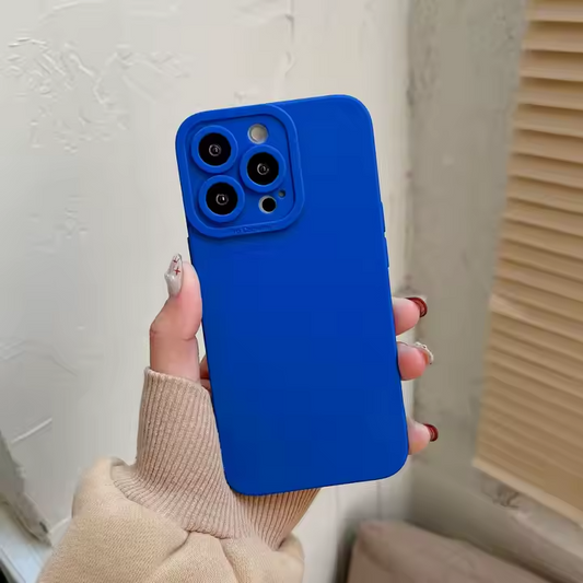 Shockproof Slim Silicone Case for iPhone 16 15 14 13 12 11 X XR XS 8 7 SE