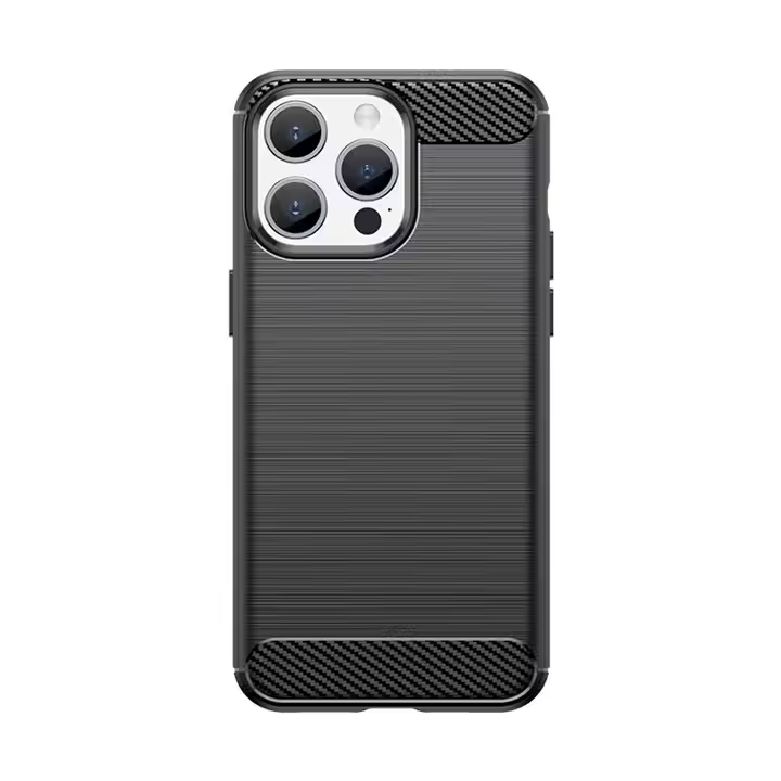 Stylish Shockproof Carbon Fiber case for iPhone 7 8 9 X XS XR 11 12 13 14 15 16