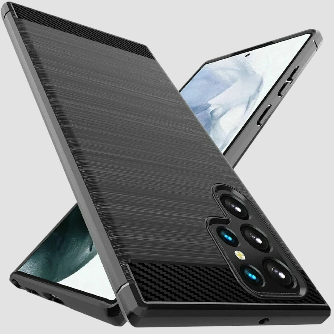 Stylish Shockproof Carbon Fiber case for iPhone 7 8 9 X XS XR 11 12 13 14 15 16