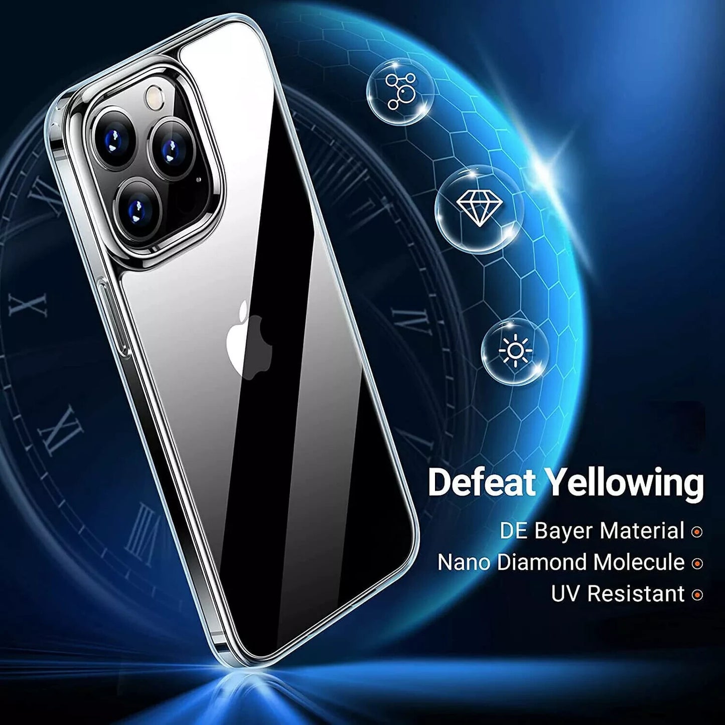 Shockproof Silicone Phone Cover Case For iPhone 16 15 14 13 12 11 Pro Max XR 8 7