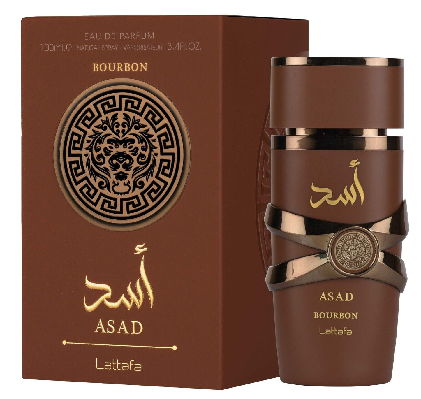 Asad Bourbon by Lattafa – EDP for Men (100ml) - Intense. Smooth. Addictively Bol