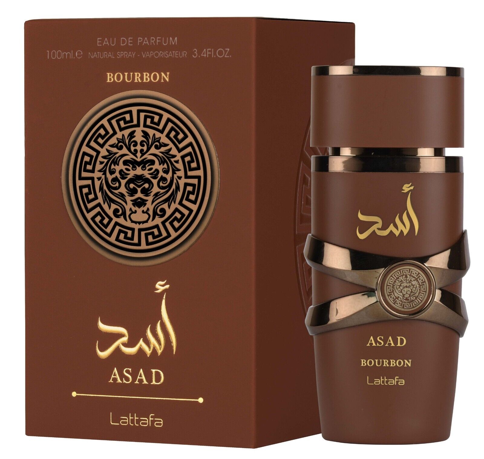 Asad Bourbon by Lattafa – EDP for Men (100ml) - Intense. Smooth. Addictively Bol
