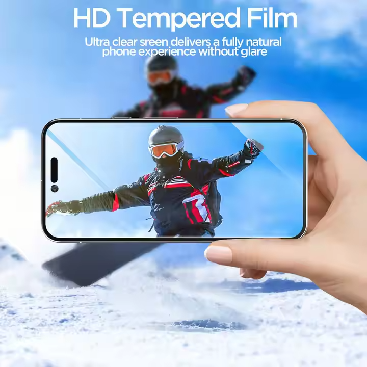 [2x] Tempered Glass Screen Protector for iPhone 16 15 14 13 12 11 X XR XS SE 8 7